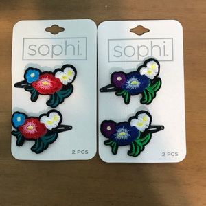 Flower Hair clips bundle